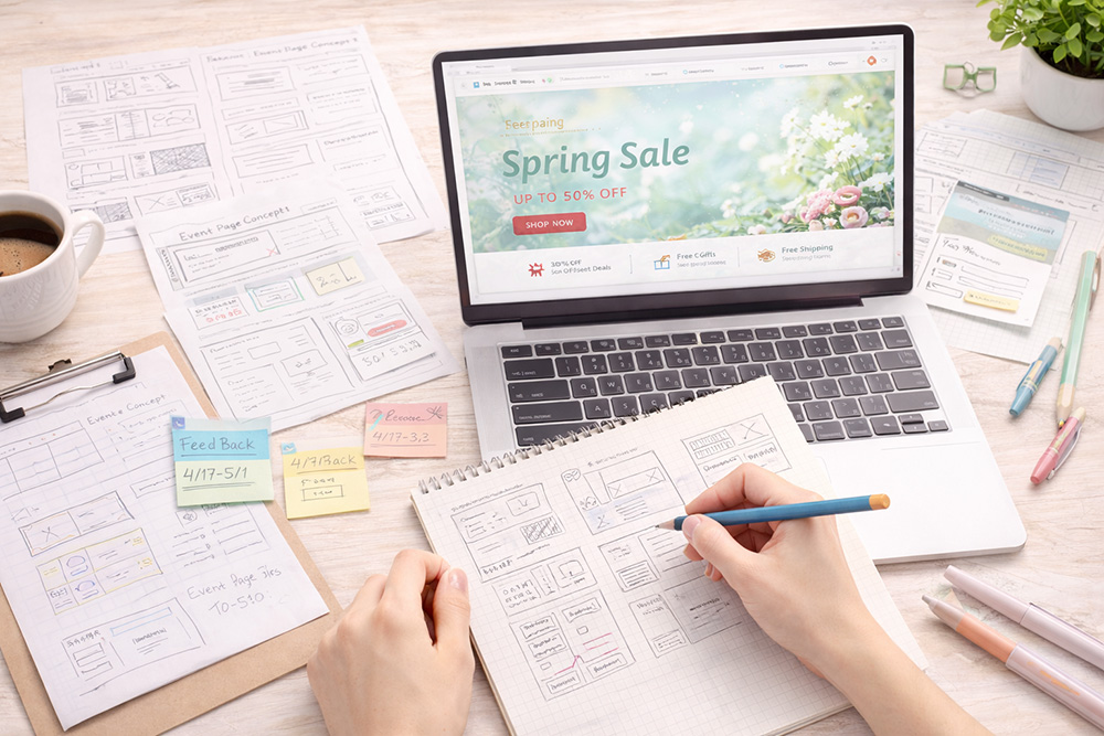 Selected Works – Event Page